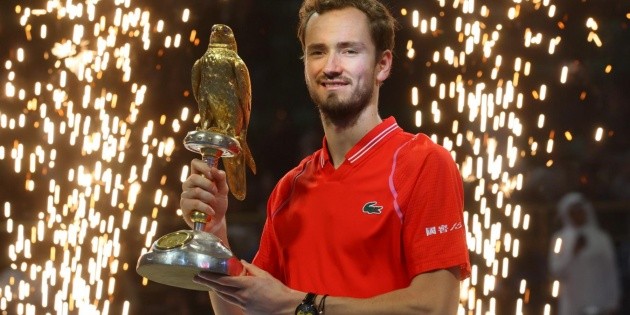  Tenis: Medvedev derrota a Andy Murray y gana el torneo de Doha