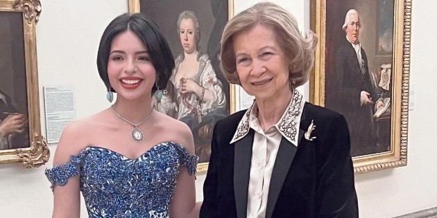  España: Ángela Aguilar deleita a la realeza de España