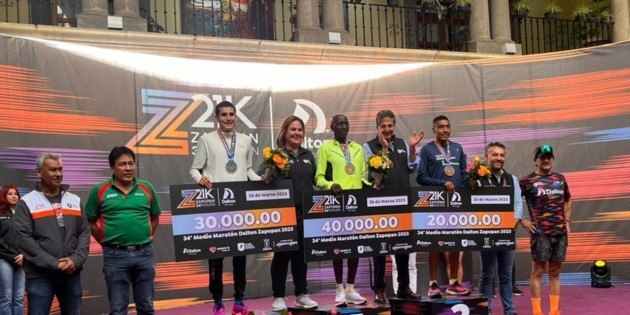  Zapopan: Finaliza el Medio Maratón Internacional con éxito