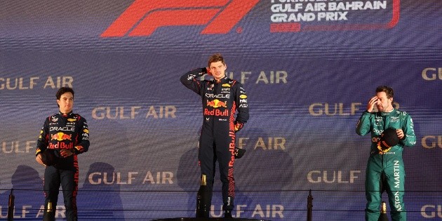  F1: Max Verstappen gana el Gran Premio de Bahréin, “Checo” Pérez es segundo
