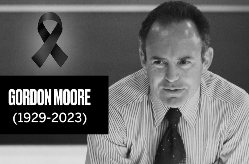  Gordon Moore, cofundador de Intel, murió a los 94 años