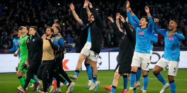  Champions League: ¡Histórico! Napoli avanza por primera vez a cuartos de final del torneo