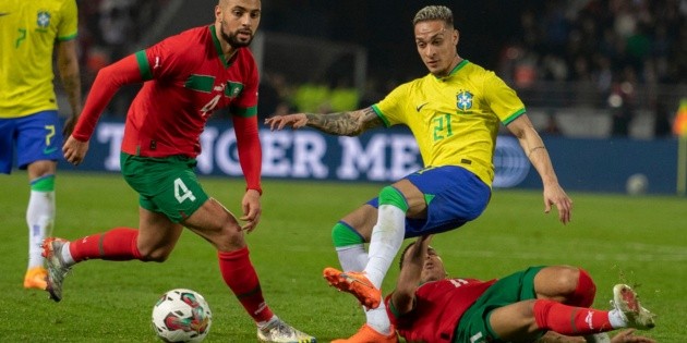  Marruecos sigue encendido y derrota a Brasil