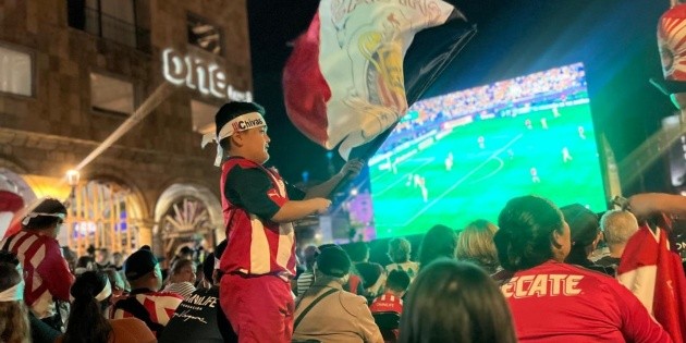  Tigres vs Chivas: El Centro de Guadalajara se pinta de color Rojiblanco