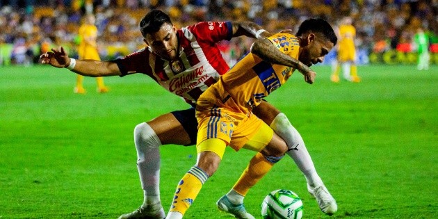  Tigres vs Chivas: Felinos y Rojiblancos no se hacen daño y terminan con tenso empate
