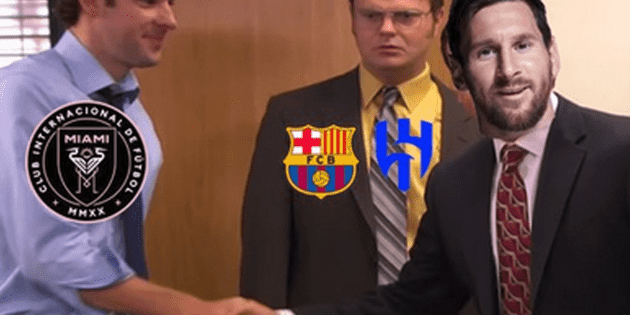  Messi: Con memes, reaccionan en redes al bombazo mundial del Inter Miami