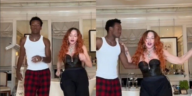 Madonna: Al ritmo de “La Rebelión” la cantante baila salsa y cautiva las redes (VIDEO)