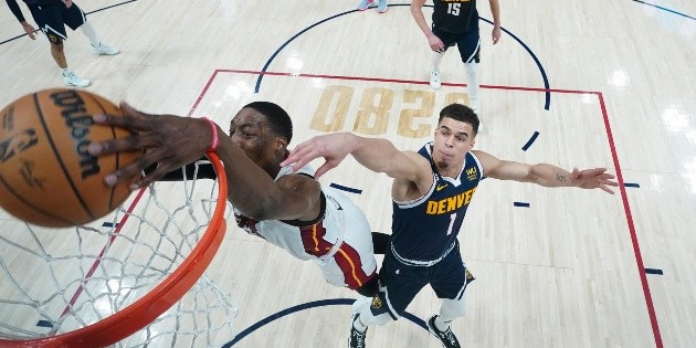  NBA: Contra todo pronóstico, Miami Heat derrotan a los Nuggets y empatan la serie