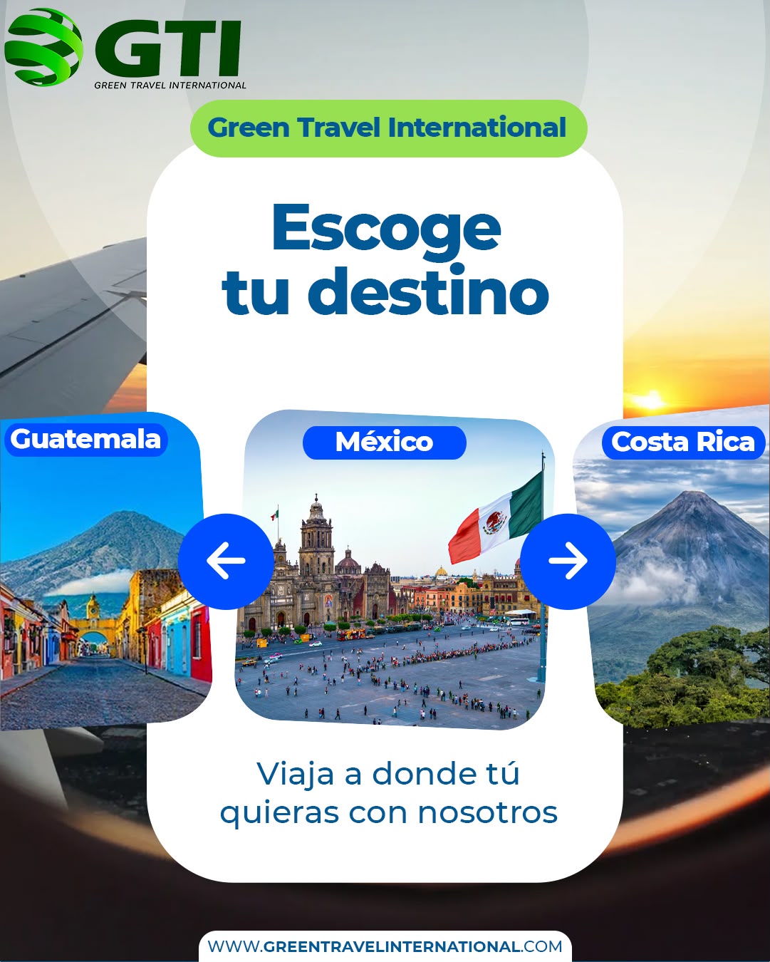 Green Travel International: Escoge tu destino